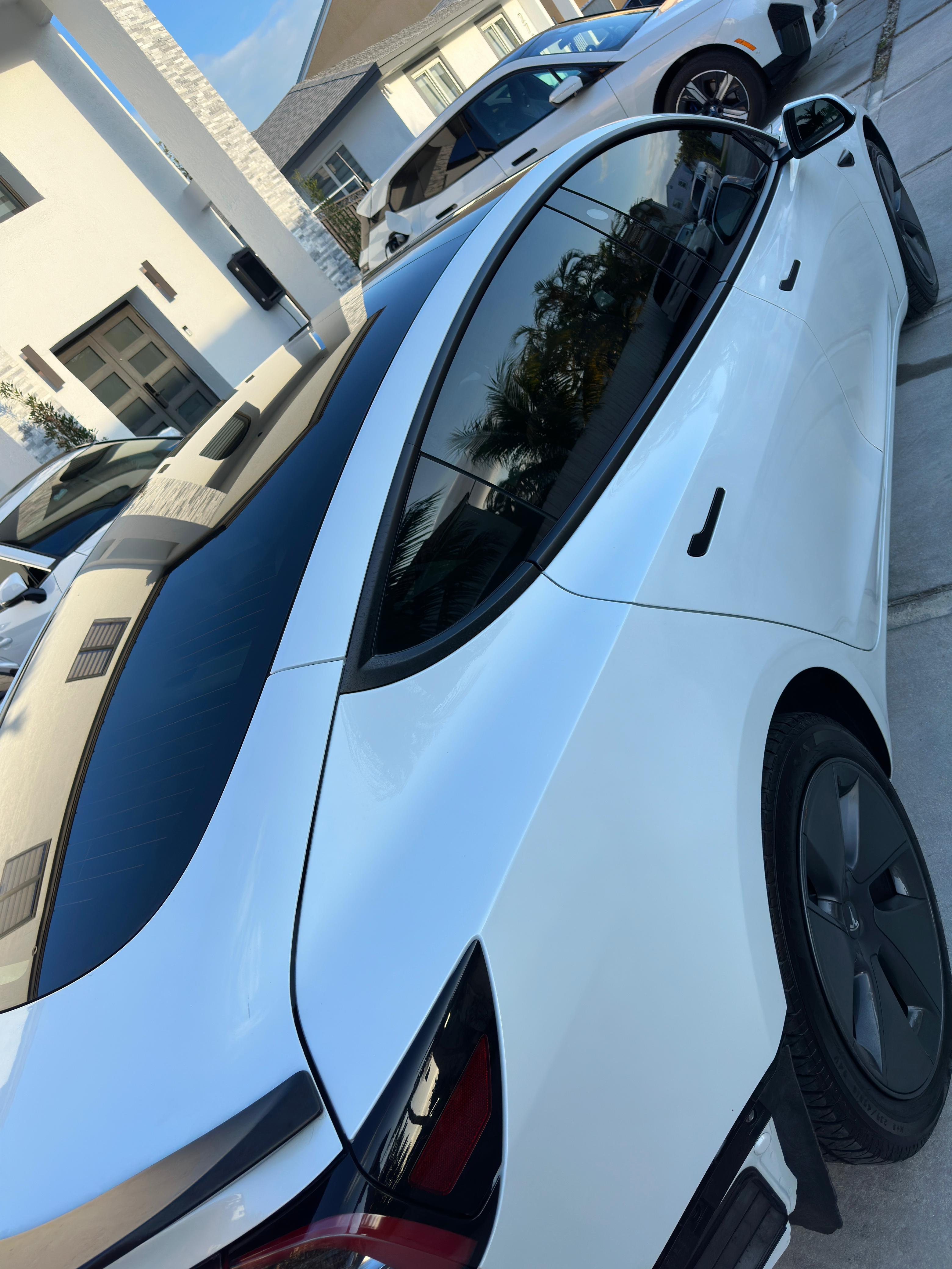 Tinted vehicle